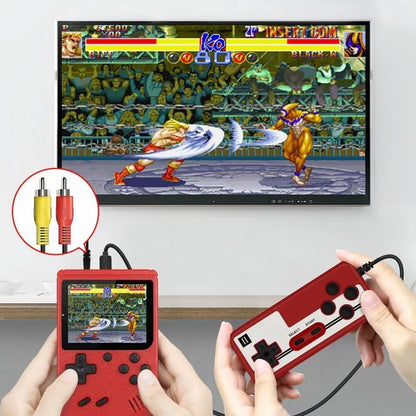 Compact Retro Handheld Video Game Console with 8-Bit Graphics and 3.0 Inch Color LCD – Includes 500 Built-In Games for Kids