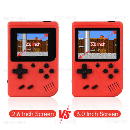 Compact Retro Handheld Video Game Console with 8-Bit Graphics and 3.0 Inch Color LCD – Includes 500 Built-In Games for Kids