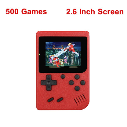 Compact Retro Handheld Video Game Console with 8-Bit Graphics and 3.0 Inch Color LCD – Includes 500 Built-In Games for Kids